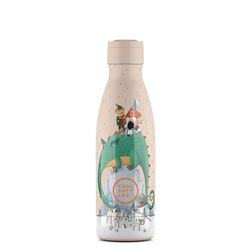 CBBK35DD The Kids Bottle - Dragon Dreams 350ml  COOLBOTTLES. ROPA PARA BEBES ,PREMAMA Y COLEGIAL - COLEGIO ,MANDILONES, MOCHILAS