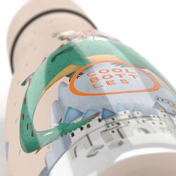 CBBK35DD The Kids Bottle - Dragon Dreams 350ml  COOLBOTTLES. ROPA PARA BEBES ,PREMAMA Y COLEGIAL - COLEGIO ,MANDILONES, MOCHILAS