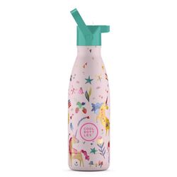 CBBK35FU The Kids Bottle - Funny Unicorns 350ml COOLBOTTLES. ROPA PARA BEBES ,PREMAMA Y COLEGIAL - COLEGIO ,MANDILONES, MOCHILAS