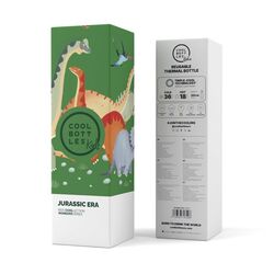 CBBK35JE The Kids Bottle - Jurassic Era 350ml  COOLBOTTLES. ROPA PARA BEBES ,PREMAMA Y COLEGIAL - COLEGIO ,MANDILONES, MOCHILAS