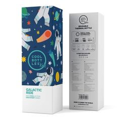 CBBK50GR The Kids Bottle - Galactic Ride 500ML COOLBOTTLES. ROPA PARA BEBES ,PREMAMA Y COLEGIAL - COLEGIO ,MANDILONES, MOCHILAS