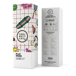CBBK50PM The Kids Bottle - Play Mode 500ml  COOLBOTTLES. PUERICULTURA Y COMPLEMENTOS PARA BEBES - COMIDA TERMOS RECIPIENTES
