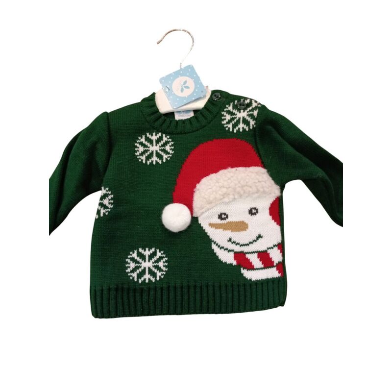 MA 251 JERRSEY PUNTO MODELO NOEL. ROPA PARA BEBES ,PREMAMA Y COLEGIAL - DE 0 5 AÑOS INVIERNO . TALLAS 3 meses. 