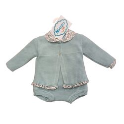VE-400 CONJUNTO 3 PIEZAS RANITA FAMILIA CARMEN SARDON. ROPA PARA BEBES ,PREMAMA Y COLEGIAL - DE 0 5 AÑOS INVIERNO Conjuntos