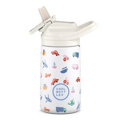 CBKD35LW The Kiddie Bottle - Little Wheels 350ml COOLBOTTLES. ROPA PARA BEBES ,PREMAMA Y COLEGIAL - COLEGIO ,MANDILONES,