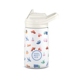 CBKD35LW The Kiddie Bottle - Little Wheels 350ml COOLBOTTLES. ROPA PARA BEBES ,PREMAMA Y COLEGIAL - COLEGIO ,MANDILONES,