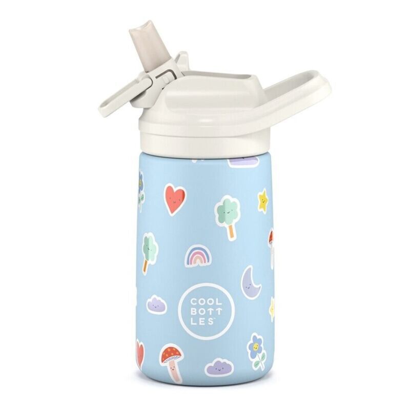 CBKD35RC The Kiddie Bottle - Rainbow Clouds 350ML COOLBOTTLES. ROPA PARA BEBES ,PREMAMA Y COLEGIAL - COLEGIO ,MANDILONES,