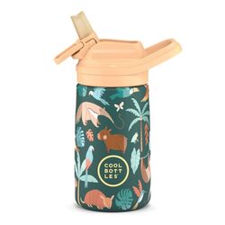 CBKD35RR The Kiddie Bottle - Rainforest Refuge 350ml COOLBOTTLES. ROPA PARA BEBES ,PREMAMA Y COLEGIAL - COLEGIO ,MANDILONES,