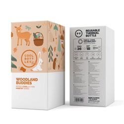 CBKD35WB The Kiddie Bottle - Woodland Buddies 350ml COOL BOTTLES. ROPA PARA BEBES ,PREMAMA Y COLEGIAL - COLEGIO ,MANDILONES,