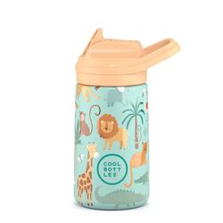 CBKD35WC The Kiddie Bottle - Wild Crew 350ml COOLBOTTLES. ROPA PARA BEBES ,PREMAMA Y COLEGIAL - COLEGIO ,MANDILONES, MOCHILAS