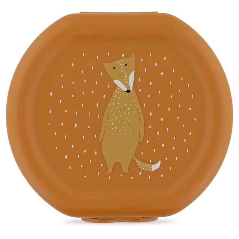 06210 Fiambrera con clip - 2 Uds. - Mr. Fox TRIXI. PUERICULTURA Y COMPLEMENTOS PARA BEBES - COMIDA TERMOS RECIPIENTES ROPA