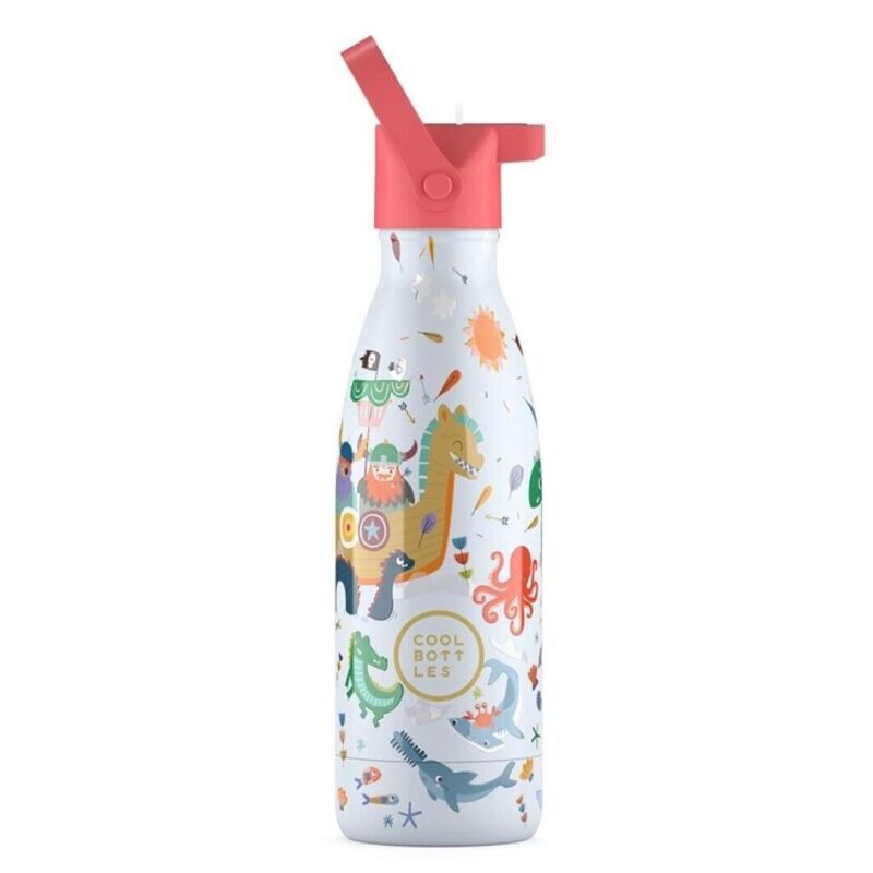 CBBK35BV The Kids Bottle - Brave Vikings 350ml  COOLBOTTLES. ROPA PARA BEBES ,PREMAMA Y COLEGIAL - COLEGIO ,MANDILONES, MOCHILAS