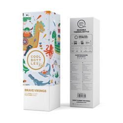CBBK35BV The Kids Bottle - Brave Vikings 350ml  COOLBOTTLES. ROPA PARA BEBES ,PREMAMA Y COLEGIAL - COLEGIO ,MANDILONES, MOCHILAS
