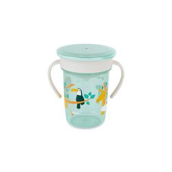 89637 Vaso de aprendizaje Sippy Cup 360 Jungle MINILAND. ROPA PARA BEBES ,PREMAMA Y COLEGIAL - COLEGIO ,MANDILONES, MOCHILAS