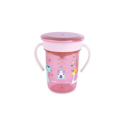 89649  Vaso de aprendizaje Sippy Cup 360 Fantasy 260ML MINILAND. PUERICULTURA Y COMPLEMENTOS PARA BEBES - COMIDA VASOS TAZAS