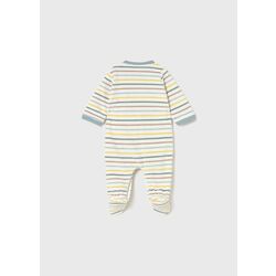 2718 Pelele tundosado rayas recién nacido mayoral. ROPA PARA BEBES ,PREMAMA Y COLEGIAL - DE 0 5 AÑOS INTERIOR Pijamas Niño Niña