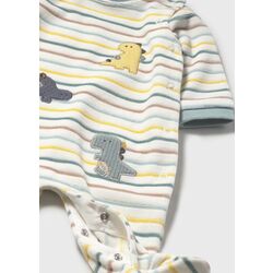 2718 Pelele tundosado rayas recién nacido mayoral. ROPA PARA BEBES ,PREMAMA Y COLEGIAL - DE 0 5 AÑOS INTERIOR Pijamas Niño Niña