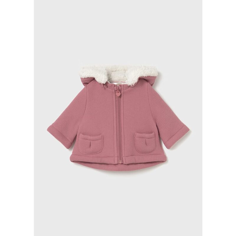 2493 CHAQUETON PUNTO MAYORAL. ROPA PARA BEBES ,PREMAMA Y COLEGIAL - DE 0 5 AÑOS INVIERNO RECIEN NACIDO 0-1M 50CM . Color Rosa.