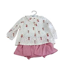 25710 Conjunto niña dos piezas babyfer. ROPA PARA BEBES ,PREMAMA Y COLEGIAL - DE 0 5 AÑOS . TALLAS 6 meses. 