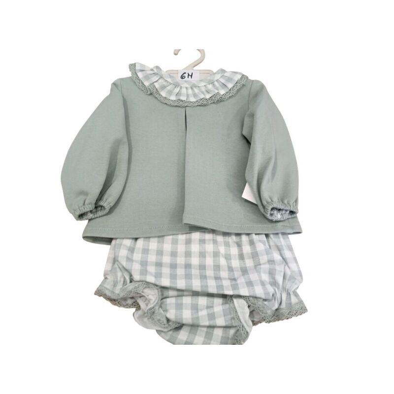 25711 Conjunto niña 2 pz Babyferr. ROPA PARA BEBES ,PREMAMA Y COLEGIAL - DE 0 5 AÑOS . TALLAS 6 meses. 