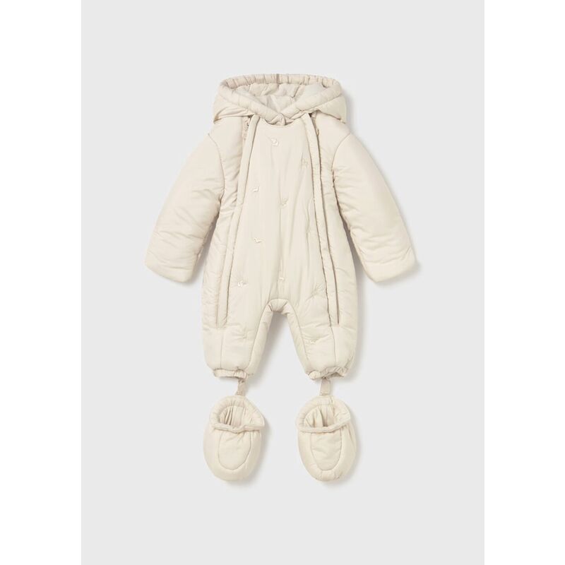 2603 BUZO MAYORAL. ROPA PARA BEBES ,PREMAMA Y COLEGIAL - DE 0 5 AÑOS INVIERNO RECIEN NACIDO 0-1M 50CM . Color Beige. TALLAS 0 1