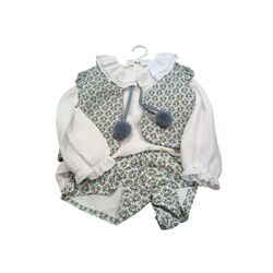 SEL 012 SELENA CJTO 3 PIEZAS CHALECO DANIESTY. ROPA PARA BEBES ,PREMAMA Y COLEGIAL - DE 0 5 AÑOS INVIERNO NIÑA Conjuntos NIÑO .