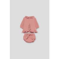 351003 Conjunto recien nacido niña STREET MONKEY. ROPA PARA BEBES ,PREMAMA Y COLEGIAL - DE 0 5 AÑOS INVIERNO NIÑA Conjuntos .