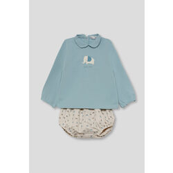 352013 CONJUNTO RECIÉN NACIDOS AZUL VERDOSO. ROPA PARA BEBES ,PREMAMA Y COLEGIAL - DE 0 5 AÑOS INVIERNO NIÑO Conjuntos . TALLAS