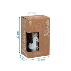 5052 KIOKIDS BOTELLA ENTRENAMIENTO UNICORNIO ROSA 280ML ACERO INOXIDABLE. ROPA PARA BEBES ,PREMAMA Y COLEGIAL - COLEGIO