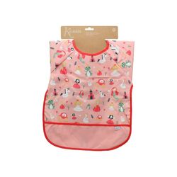 Babero impermeable con mangas KIOKIDS. PUERICULTURA Y COMPLEMENTOS PARA BEBES - COMIDA BABEROS . Color Rosa. 