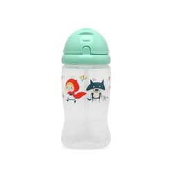 KIOKIDS BOTELLA PAJITA 350ML AZUL. PUERICULTURA Y COMPLEMENTOS PARA BEBES - COMIDA VASOS TAZAS ROPA ,PREMAMA COLEGIAL COLEGIO