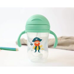 KIOKIDS TAZA APRENDIZAJE STEP 3 300ML CON ASAS VERDE. ROPA PARA BEBES ,PREMAMA Y COLEGIAL - COLEGIO ,MANDILONES, MOCHILAS