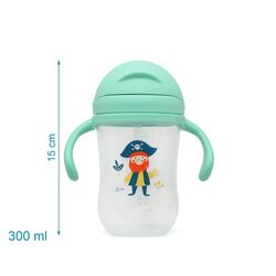 KIOKIDS TAZA APRENDIZAJE STEP 3 300ML CON ASAS VERDE. ROPA PARA BEBES ,PREMAMA Y COLEGIAL - COLEGIO ,MANDILONES, MOCHILAS