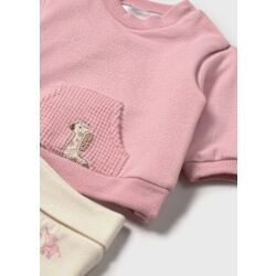 2557 CONJUNTO POLAINA FELPA MAYORAL. ROPA PARA BEBES ,PREMAMA Y COLEGIAL - DE 0 5 AÑOS INVIERNO RECIEN NACIDO 0-1M 50CM . Color