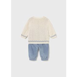 2580 CONJUNTO PANTALÓN LARGO MAYORAL. ROPA PARA BEBES ,PREMAMA Y COLEGIAL - DE 0 5 AÑOS INVIERNO RECIEN NACIDO 0-1M 50CM . Color