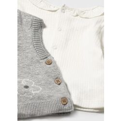 2709 CONJUNTO LEGGINGS CHALECO MAYORAL. ROPA PARA BEBES ,PREMAMA Y COLEGIAL - DE 0 5 AÑOS INVIERNO RECIEN NACIDO 0-1M 50CM .