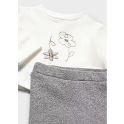 2733 CONJUNTO LEGGINGS 3 PIEZAS MAYORAL. ROPA PARA BEBES ,PREMAMA Y COLEGIAL - DE 0 5 AÑOS INVIERNO RECIEN NACIDO 0-1M 50CM .