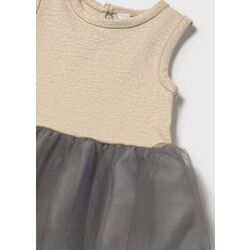 2808 VESTIDO TRICOT COMBINADO MAYORAL. ROPA PARA BEBES ,PREMAMA Y COLEGIAL - DE 0 5 AÑOS INVIERNO RECIEN NACIDO 0-1M 50CM .