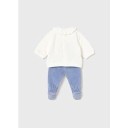 2555 CONJUNTO POLAINA COMBINADO MAYORAL. ROPA PARA BEBES ,PREMAMA Y COLEGIAL - DE 0 5 AÑOS INVIERNO RECIEN NACIDO 0-1M 50CM .