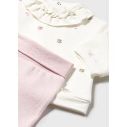 2555 CONJUNTO POLAINA COMBINADO MAYORAL. ROPA PARA BEBES ,PREMAMA Y COLEGIAL - DE 0 5 AÑOS INVIERNO RECIEN NACIDO 0-1M 50CM .