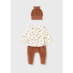 2559 CONJUNTO POLAINA GORRO TUNDOSADO MAYORAL. ROPA PARA BEBES ,PREMAMA Y COLEGIAL - DE 0 5 AÑOS INVIERNO RECIEN NACIDO 0-1M
