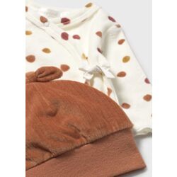 2559 CONJUNTO POLAINA GORRO TUNDOSADO MAYORAL. ROPA PARA BEBES ,PREMAMA Y COLEGIAL - DE 0 5 AÑOS INVIERNO RECIEN NACIDO 0-1M