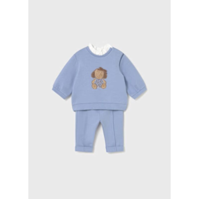 2560 CONJUNTO PANTALON FELPA MAYORAL. ROPA PARA BEBES ,PREMAMA Y COLEGIAL - DE 0 5 AÑOS INVIERNO RECIEN NACIDO 0-1M 50CM . Color