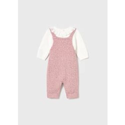 2605 Conjunto peto y jersey recién nacida MAYORAL. ROPA PARA BEBES ,PREMAMA Y COLEGIAL - DE 0 5 AÑOS INVIERNO RECIEN NACIDO 0-1M