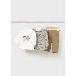 2633 CHANDAL JAQUARD 3 PIEZAS MAYORAL. ROPA PARA BEBES ,PREMAMA Y COLEGIAL - DE 0 5 AÑOS INVIERNO RECIEN NACIDO 0-1M 50CM .