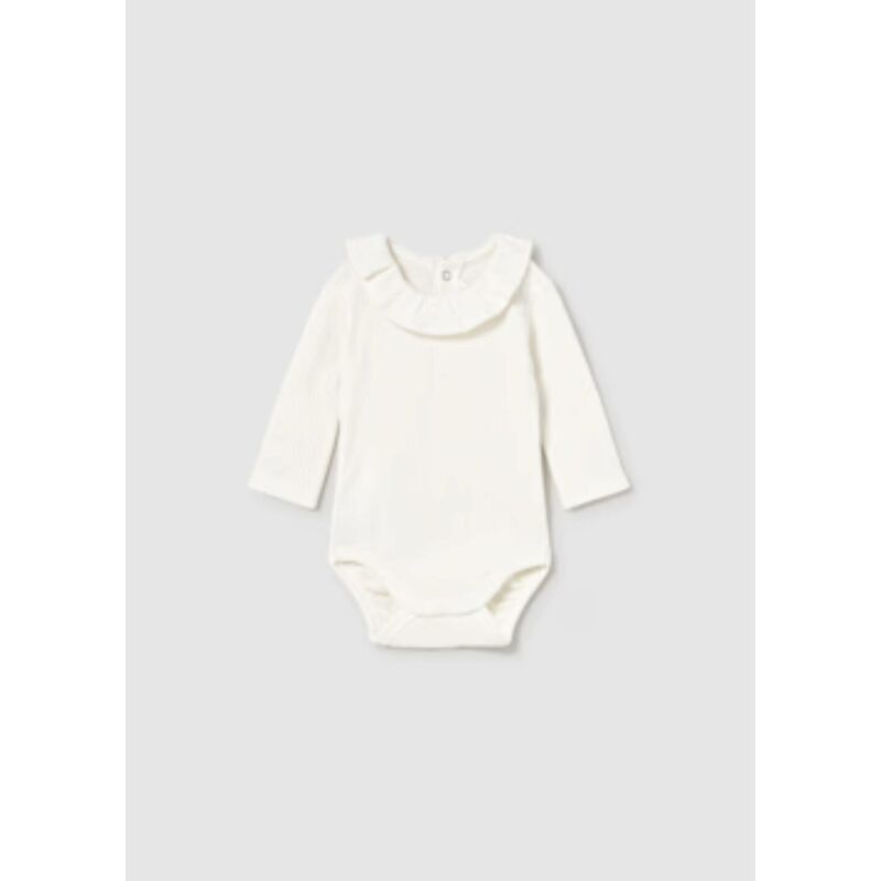2721 BODY CANALÉ MAYORAL. ROPA PARA BEBES ,PREMAMA Y COLEGIAL - DE 0 5 AÑOS INVIERNO RECIEN NACIDO 0-1M 50CM . Color CRUDO.