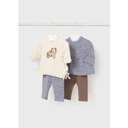 2726 Conjunto 4 piezas recién nacida MAYORAL. ROPA PARA BEBES ,PREMAMA Y COLEGIAL - DE 0 5 AÑOS INVIERNO RECIEN NACIDO 0-1M 50CM