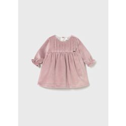 2819 Vestido terciopelo recién nacida MAYORAL. ROPA PARA BEBES ,PREMAMA Y COLEGIAL - DE 0 5 AÑOS INVIERNO RECIEN NACIDO 0-1M