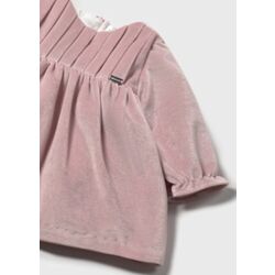 2819 Vestido terciopelo recién nacida MAYORAL. ROPA PARA BEBES ,PREMAMA Y COLEGIAL - DE 0 5 AÑOS INVIERNO RECIEN NACIDO 0-1M