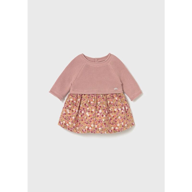 2821 VESTIDO TRICOT Y PLANA MAYORAL. ROPA PARA BEBES ,PREMAMA Y COLEGIAL - DE 0 5 AÑOS INVIERNO RECIEN NACIDO 0-1M 50CM . Color